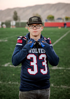 FB v Parowan Senior Night
